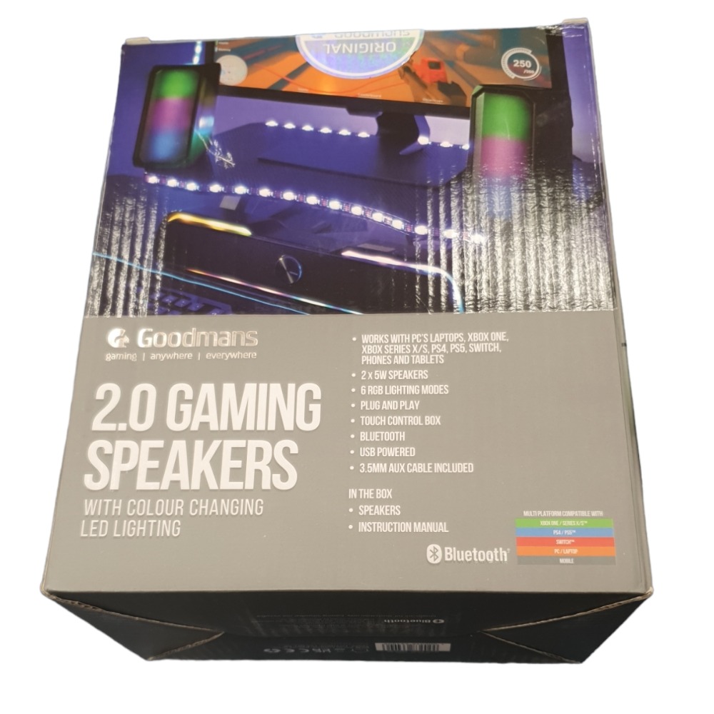 Goodmans 2.0 Gaming speakers Own4Less